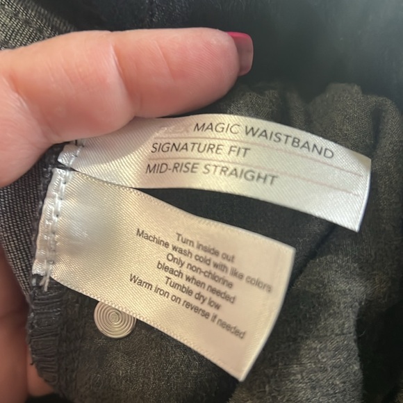 Lane Bryant size 22 Mid-rise Straight jeans - Picture 4 of 5